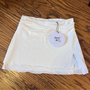 Princess Polly White Mini Skirt NWT Sz 4 Small